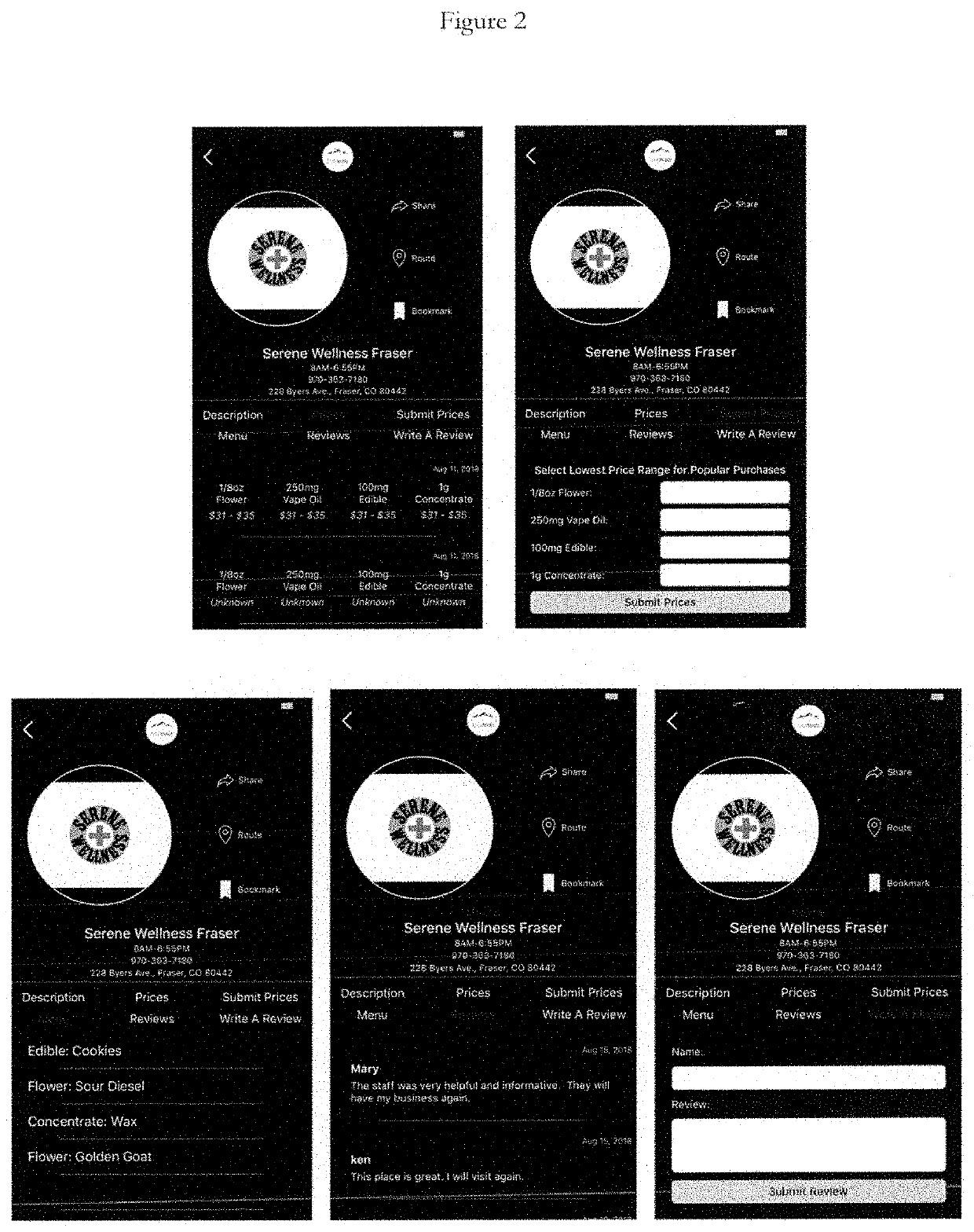 Cannabis product price comparison & information application