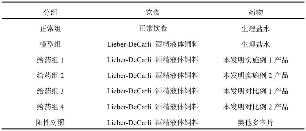 Medicine and bacterium composition for treating alcoholic liver injury as well as preparation method and application of composition