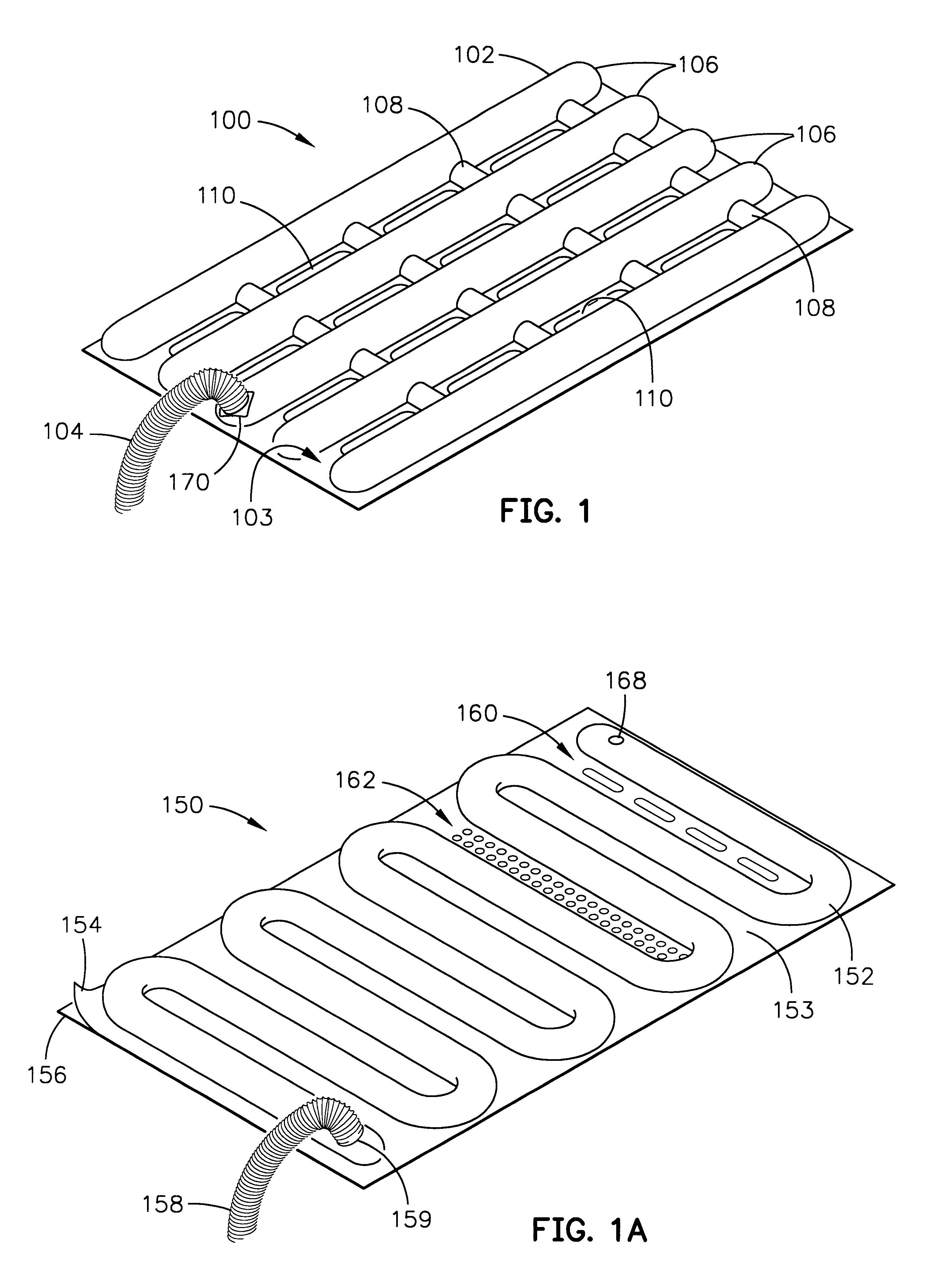 Cooling devices with high-efficiency cooling features