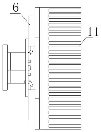 Large-current direct-current switch for surface treatment production line