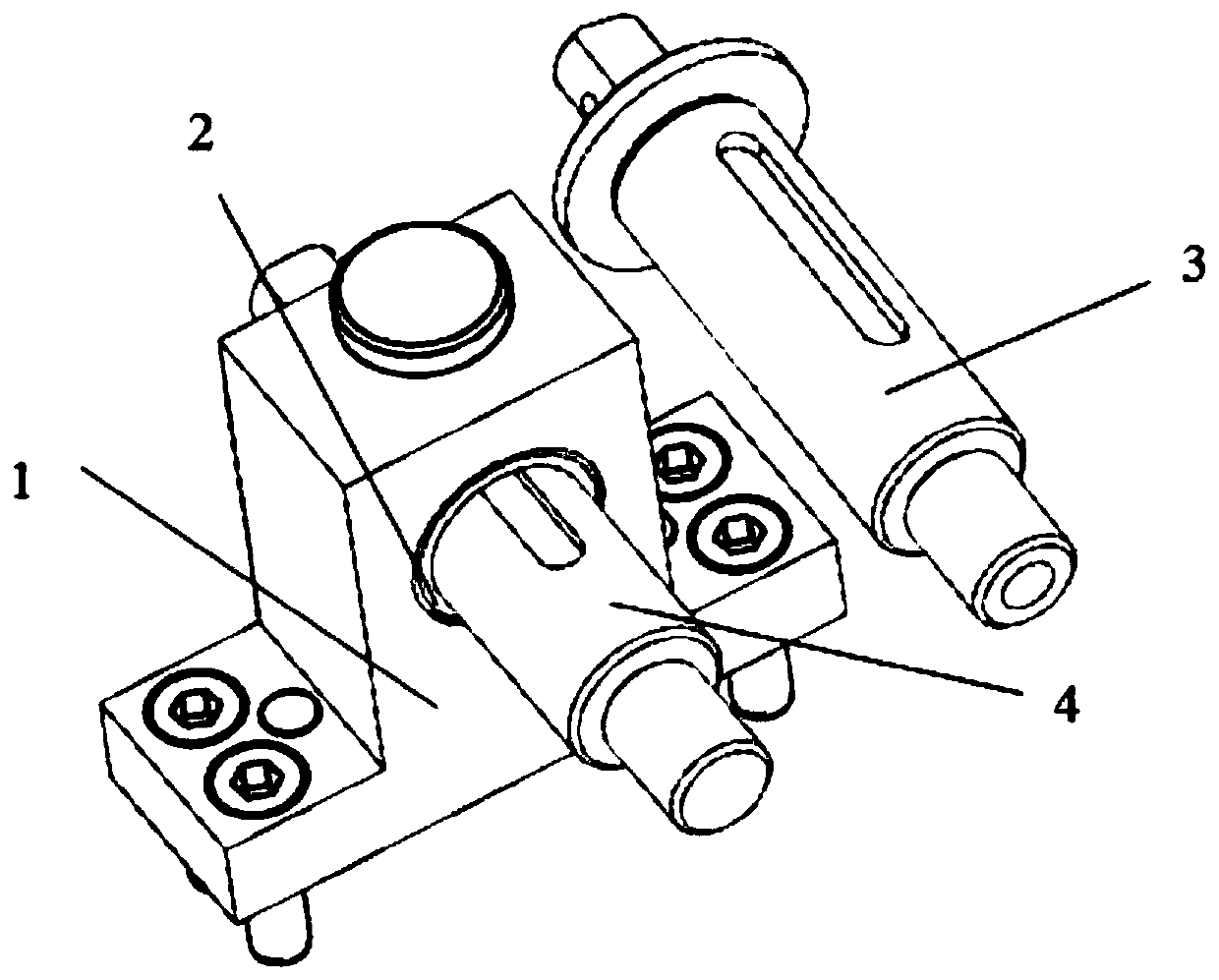 Parameterization design method of three-dimensional guide pipe welding clamp