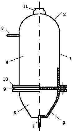 Delayed coking tower and method for preparing needle coke