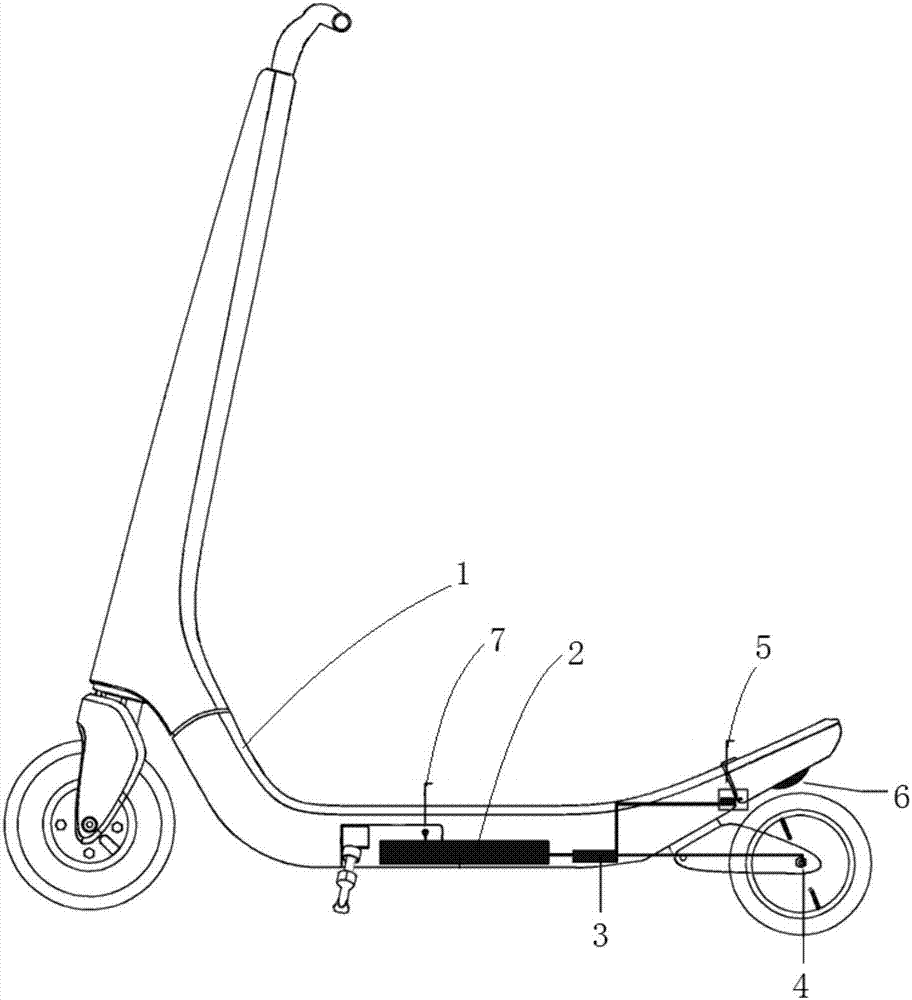 Electric scooter speed control method and device