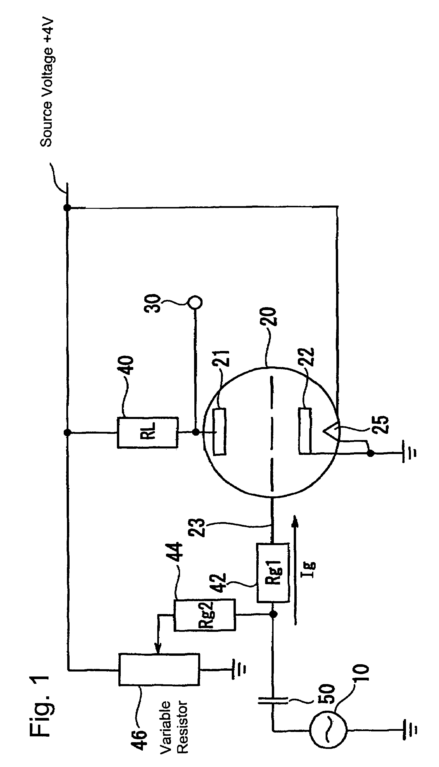 Vacuum tube circuit