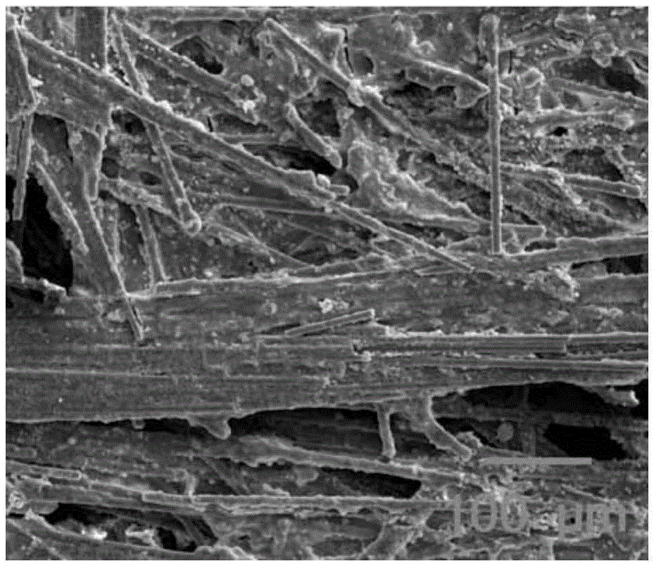 Preparation method and application of carbon nano tube modified carbon fiber enhanced SiBCN ceramic composite material