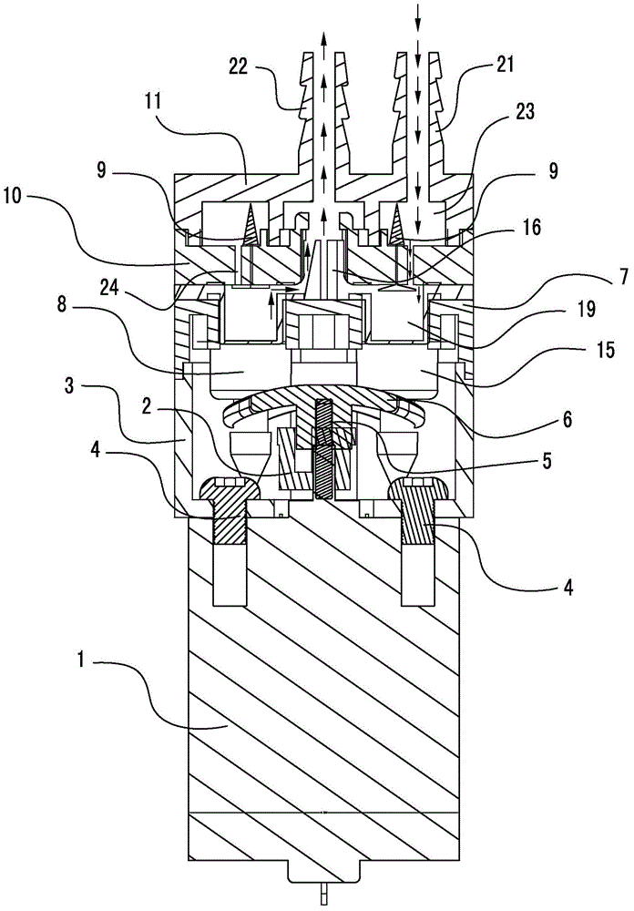 Micro suction pump