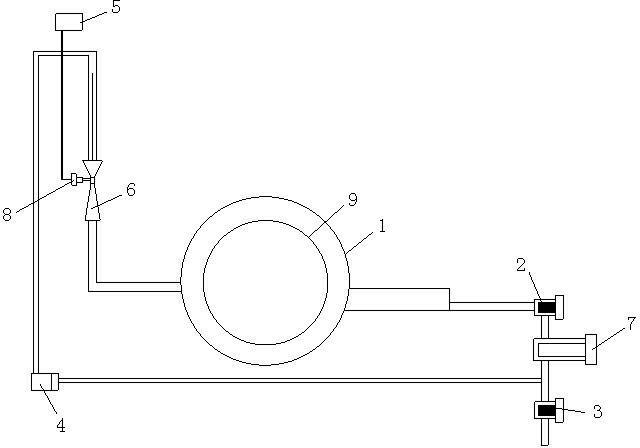 Ozone water washing and rinsing system of washing machine