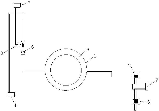 Ozone water washing and rinsing system of washing machine