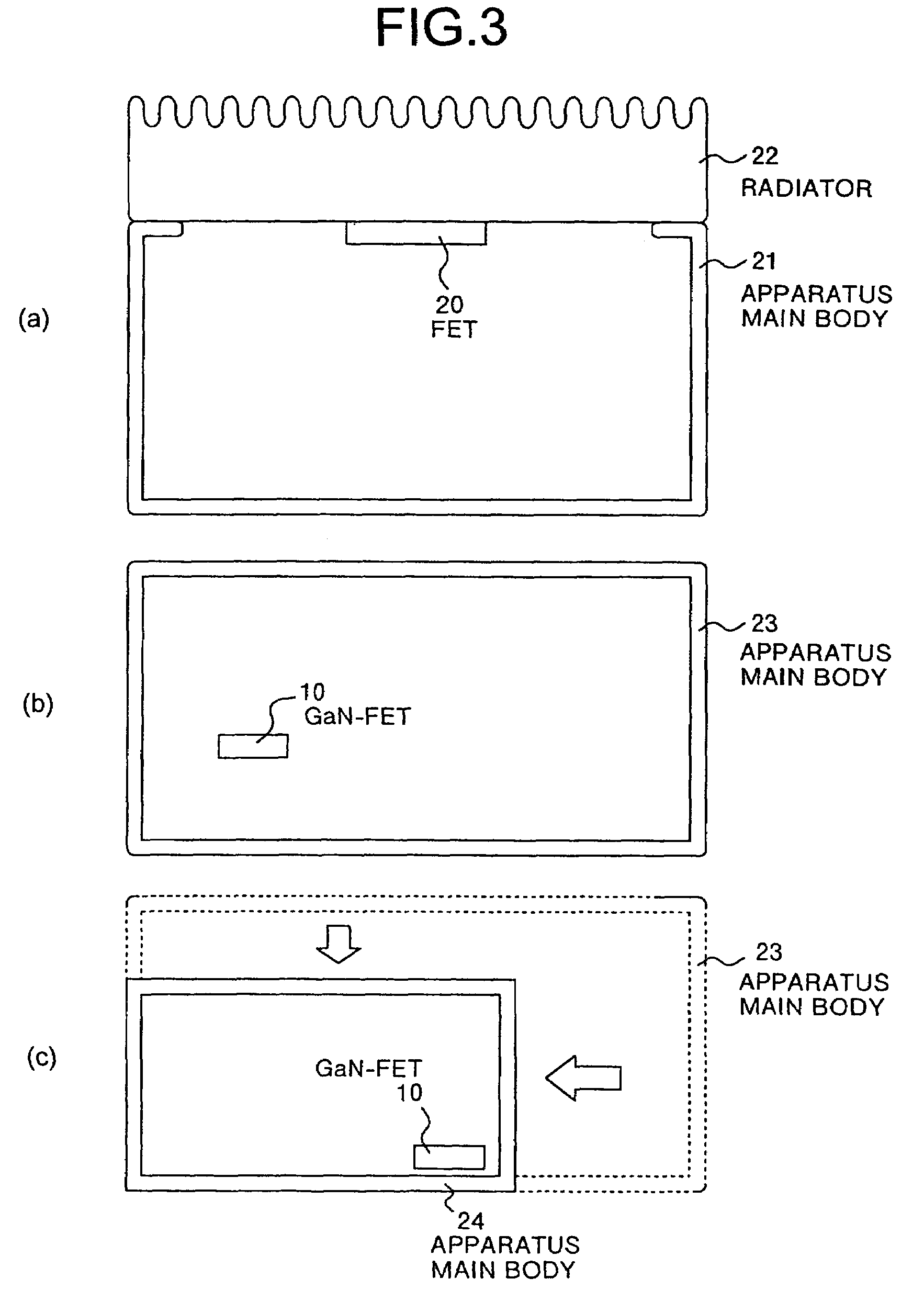 Apparatus and circuit for power supply, and apparatus for controlling large current load