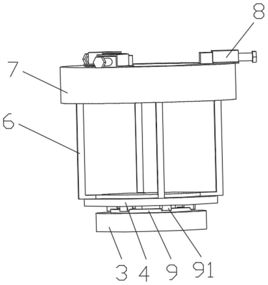 Roller rotary alignment welding device