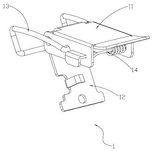 Anti-vibration buckle and lamp using the buckle