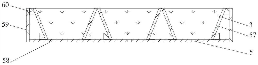 Prefabricated regular triangular prism dam building and its construction method