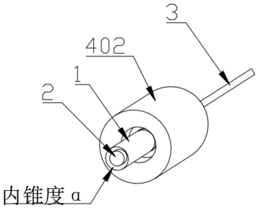 Short-focus non-contact automatic test jumper wire