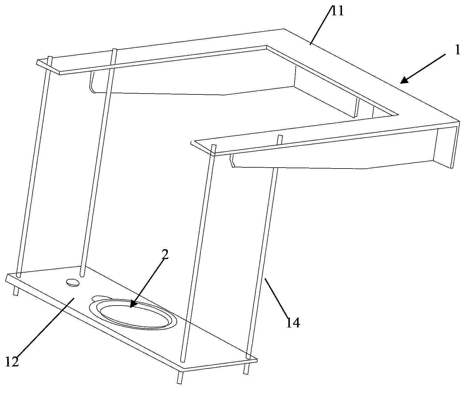 Sample sampling device of NDC measuring system