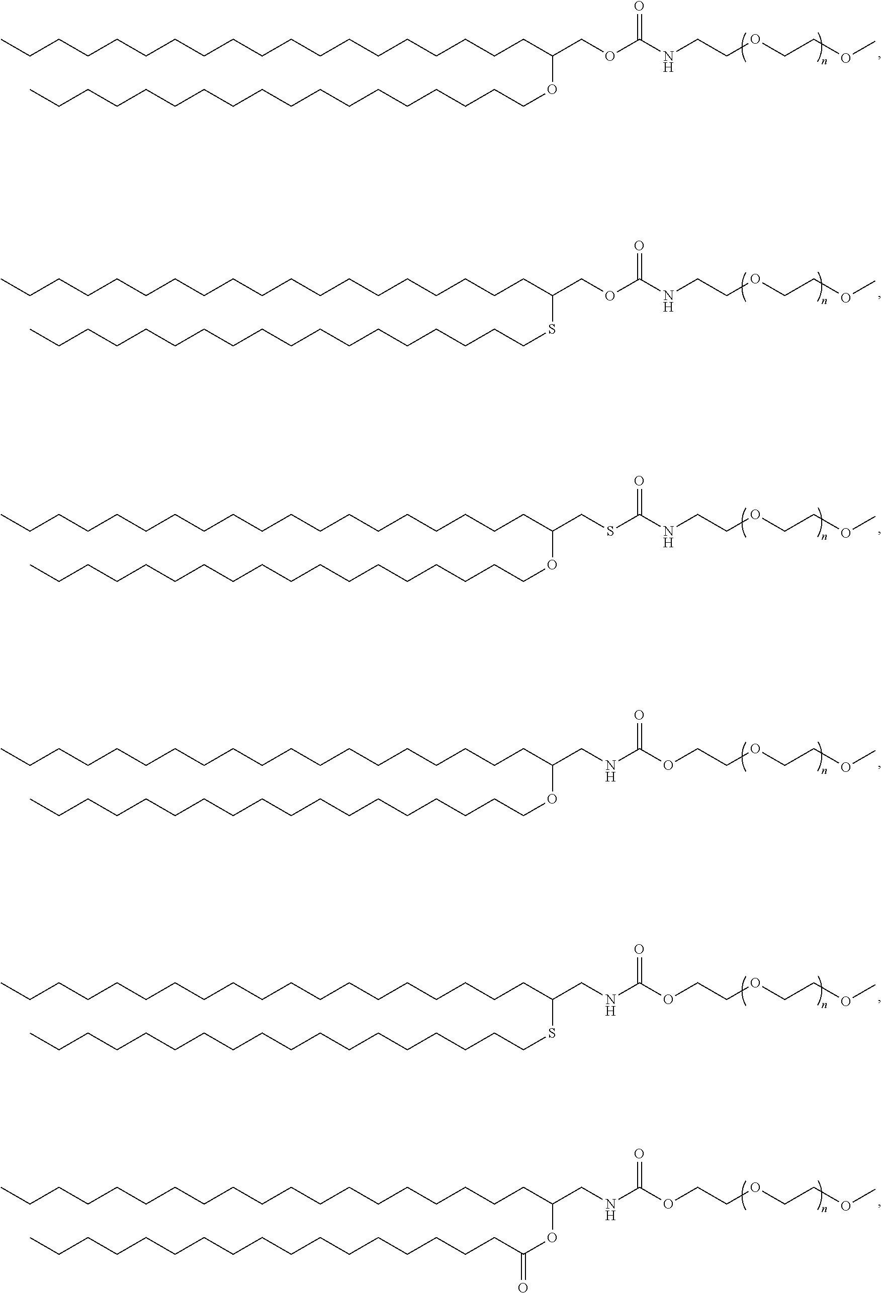 Pegylated lipids and their use for drug delivery