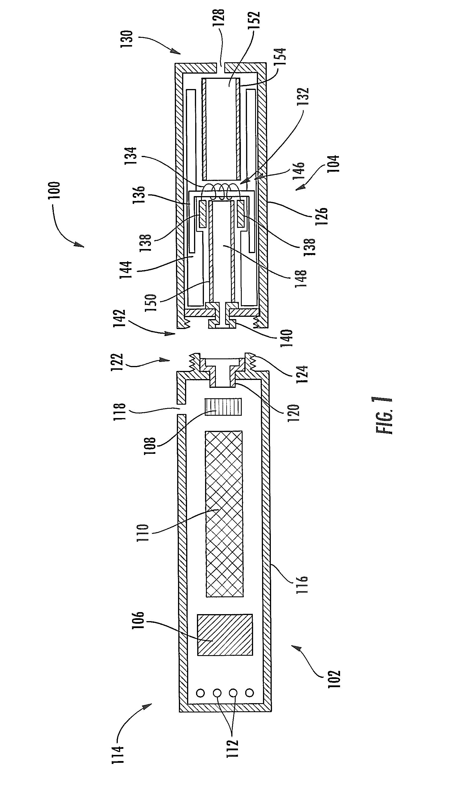 Cartridge for an aerosol delivery device and method for assembling a cartridge for a smoking article