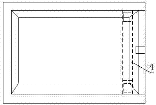 Air duct device of superplastic forming hollow structure and air flow pressure differentiating method