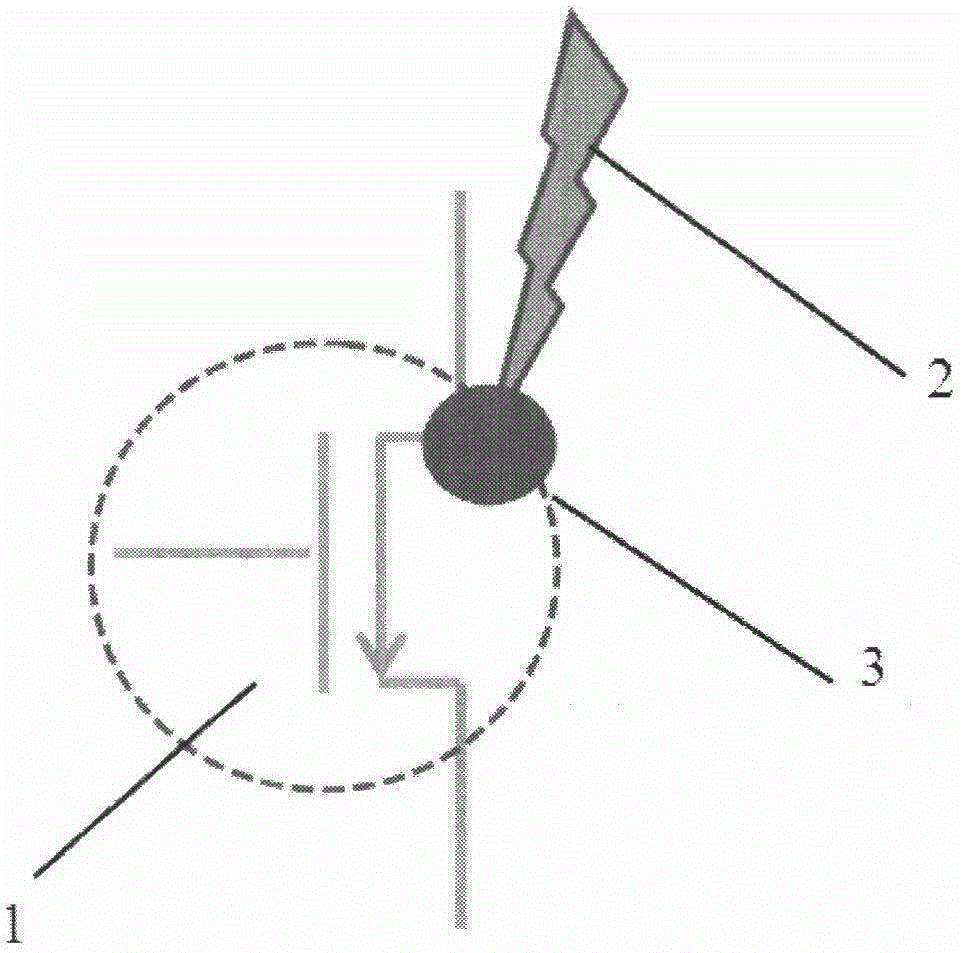 High-voltage transistor structure