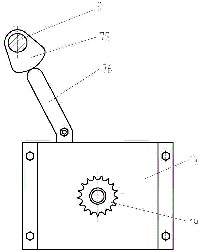 Fully-mechanized semi-automatic carton stitching machine