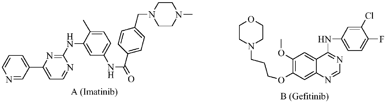 Preparation and application of bis-fluoroquinolone thiadiazole urea fleroxacin derivatives