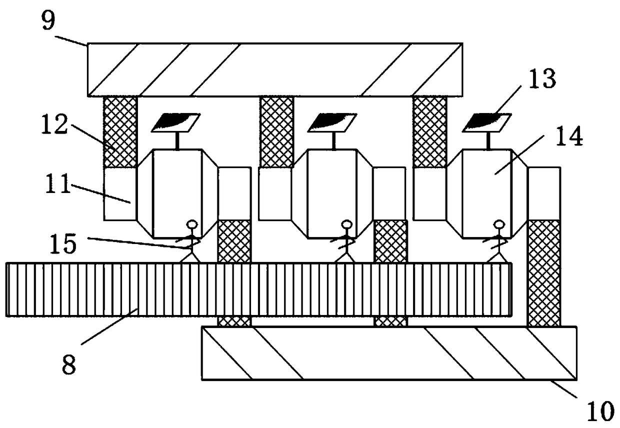 Pre-sorting type cross belt sorter system and sorting method thereof