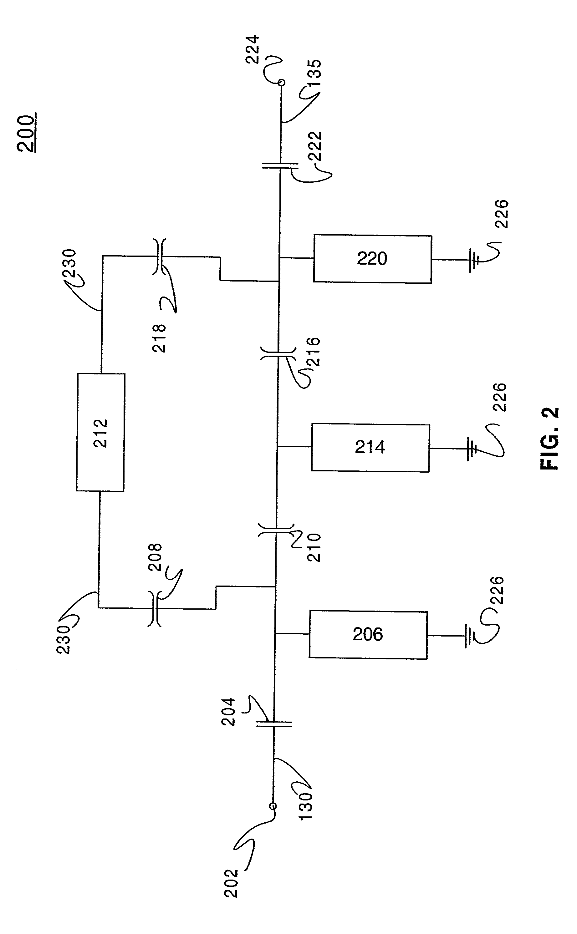 Printed bandpass filter for a double conversion tuner