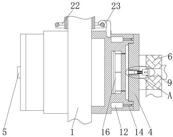 Anti-deviation injection molding device with magnetic block positioning structure