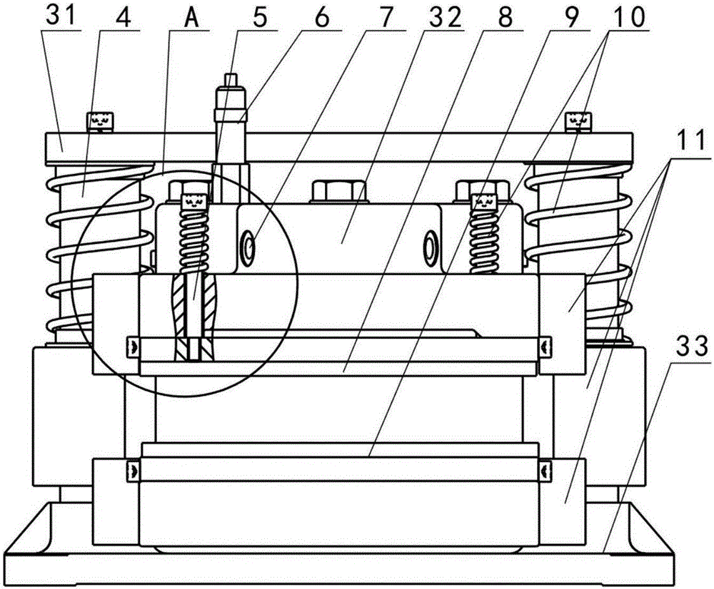 Novel large-inertia rotating-shaft braking system