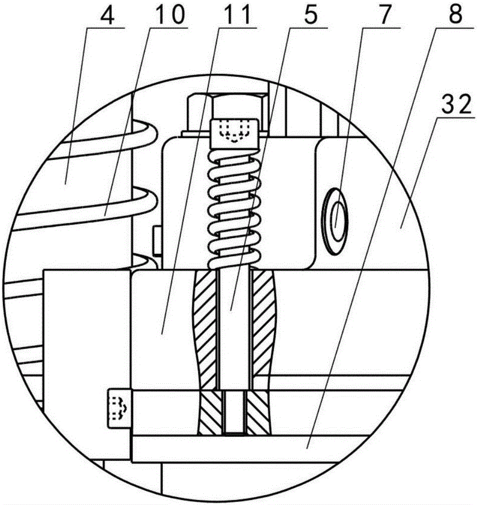 Novel large-inertia rotating-shaft braking system