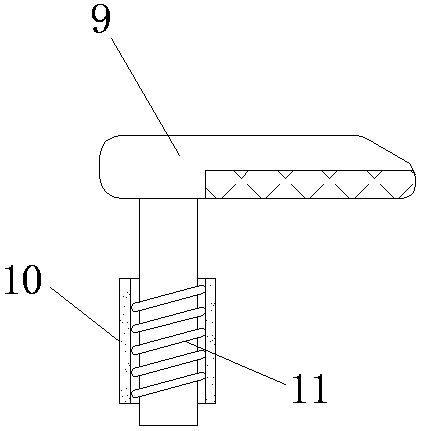 Mechanical taking-out device for hardware fitting terminals