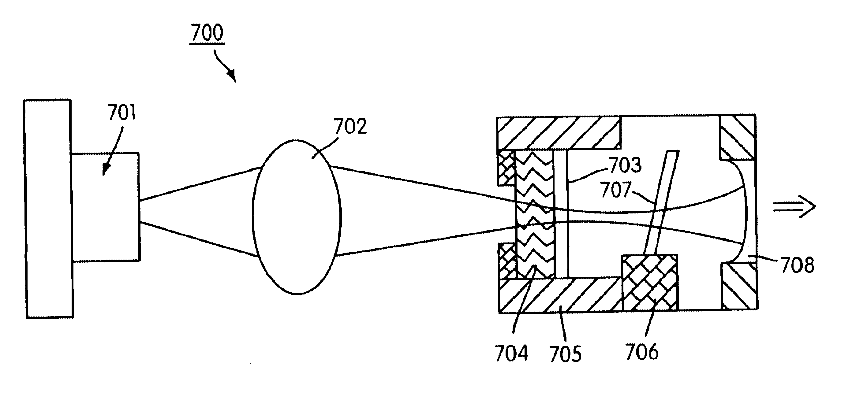 VCSEL and VCSEL array having integrated microlenses for use in a semiconductor laser pumped solid state laser system