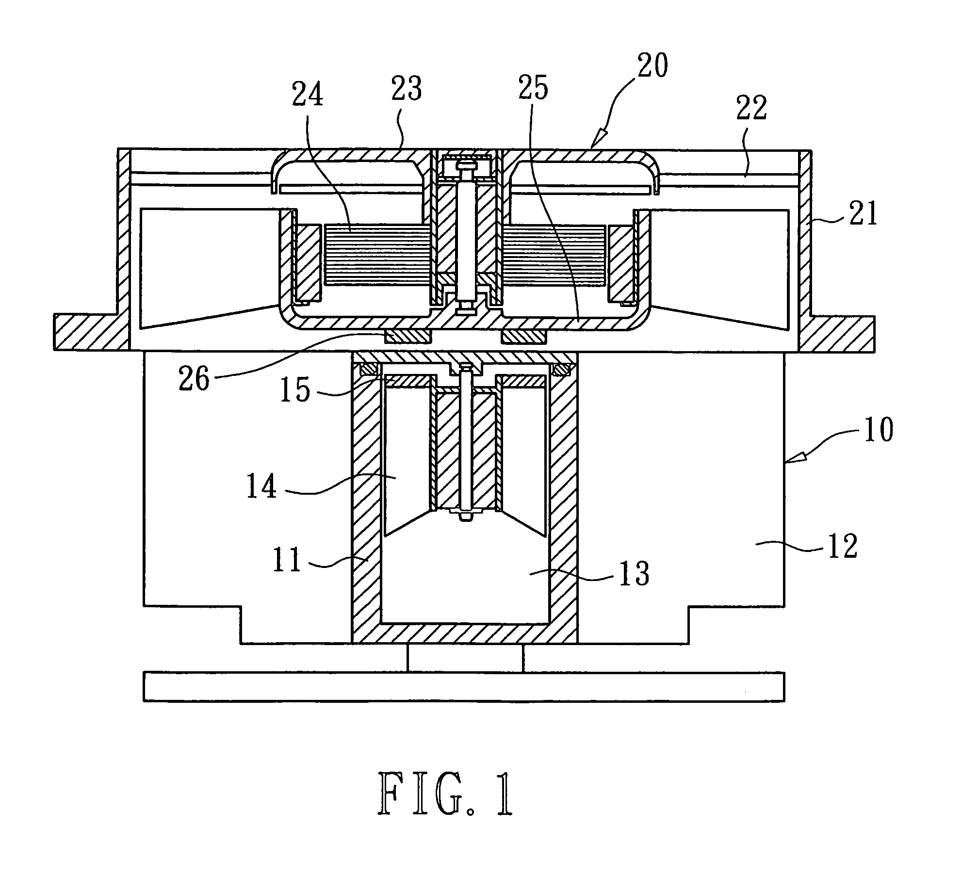 Magnetically coupled heat dissipating fan