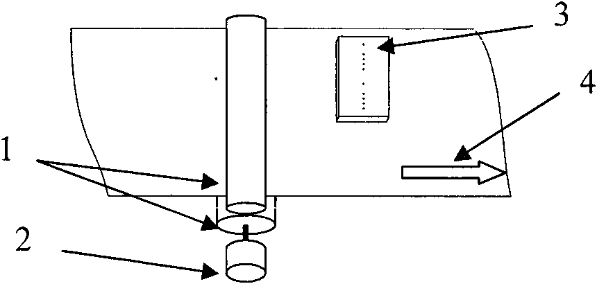 Method for realizing high-speed following ink-jet printing by dynamically controlling print resolution