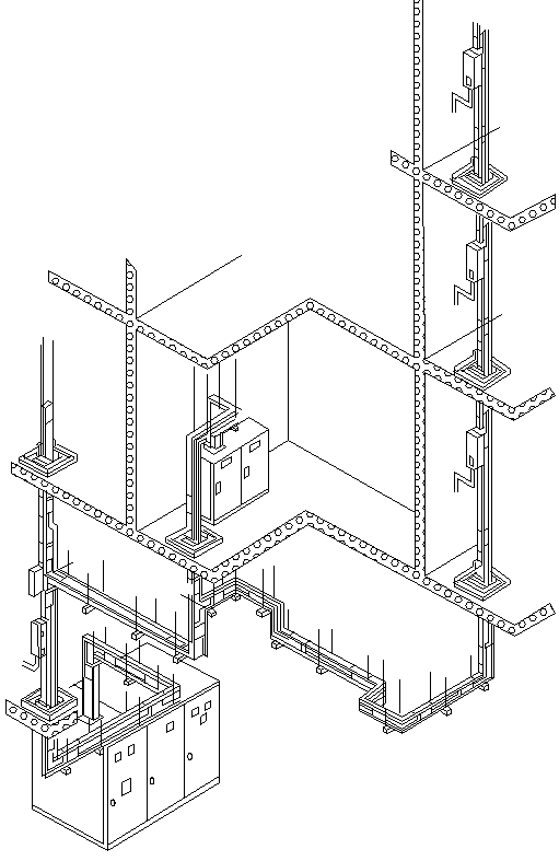 Building electrical automation production system based on BIM model