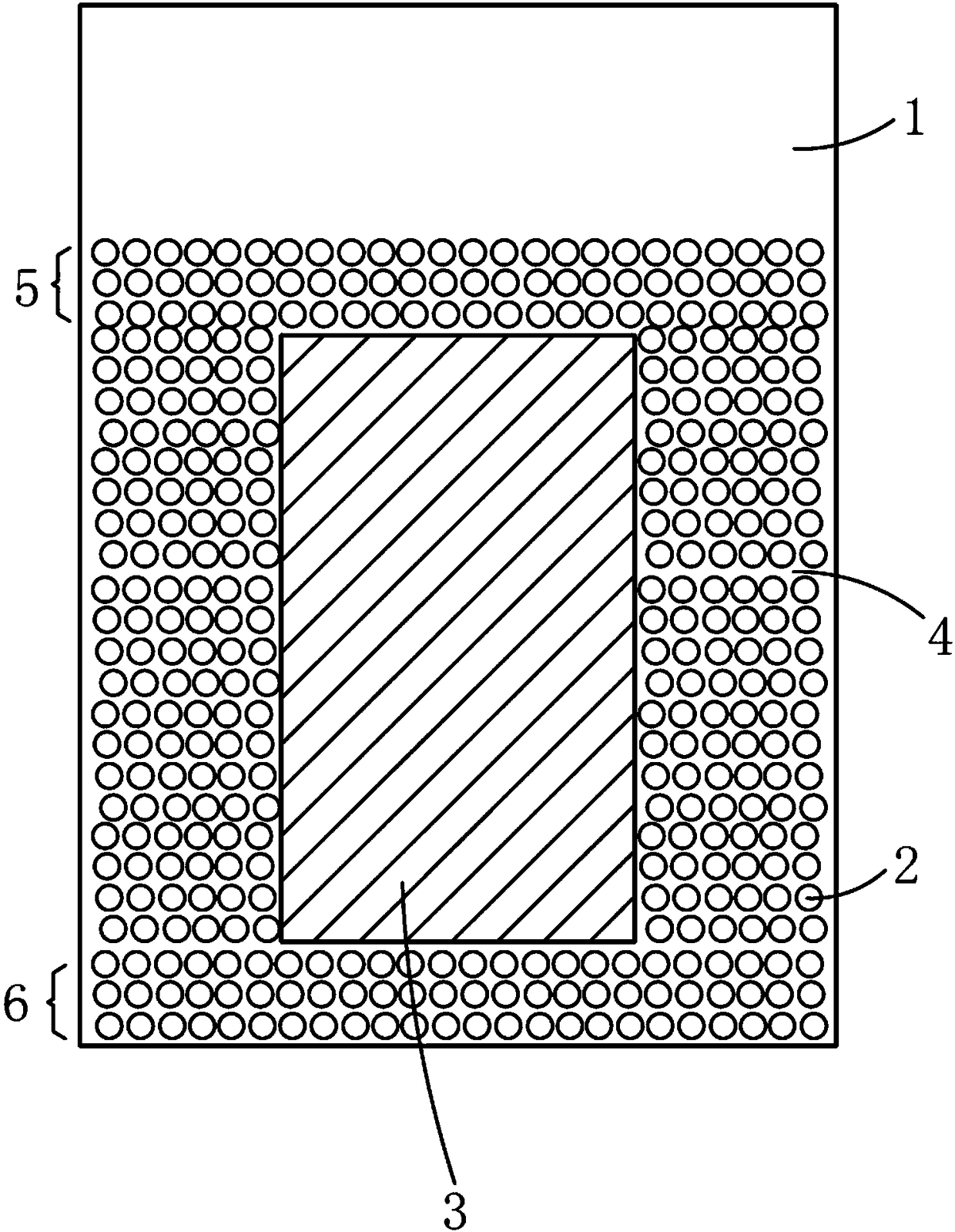 Hot isostatic pressure treatment method for chromium plane target material