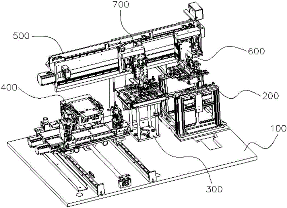 Locating mechanism and lamination stacking machine provided with locating mechanism