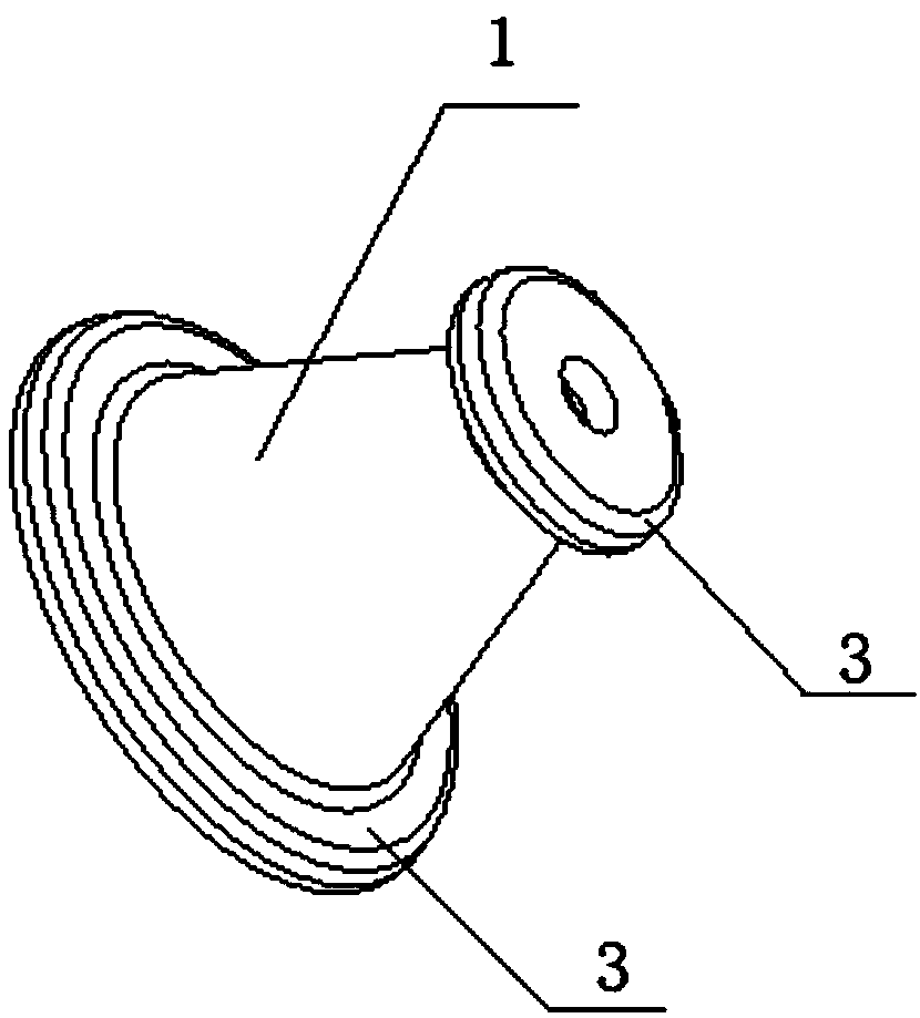 Sliding lead lead weight applied to flowing water