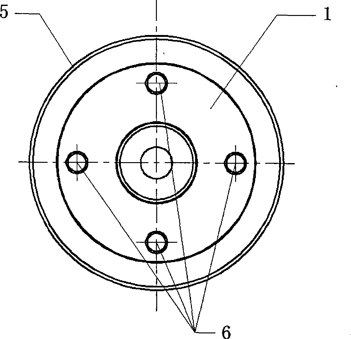 Torsion vibration damper used for main reducing gear