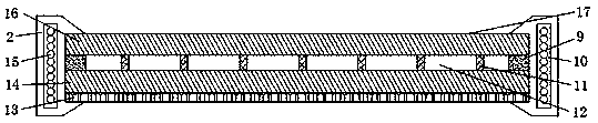 Glass capable of adjusting temperature