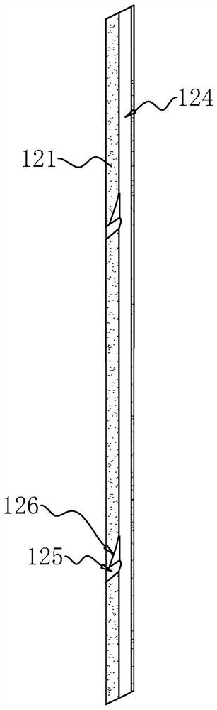 Exploration method for rockfill and gravelly soil site