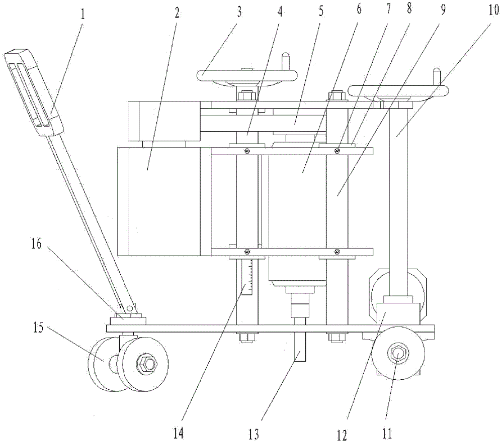 Ground grooving machine and grooving method thereof