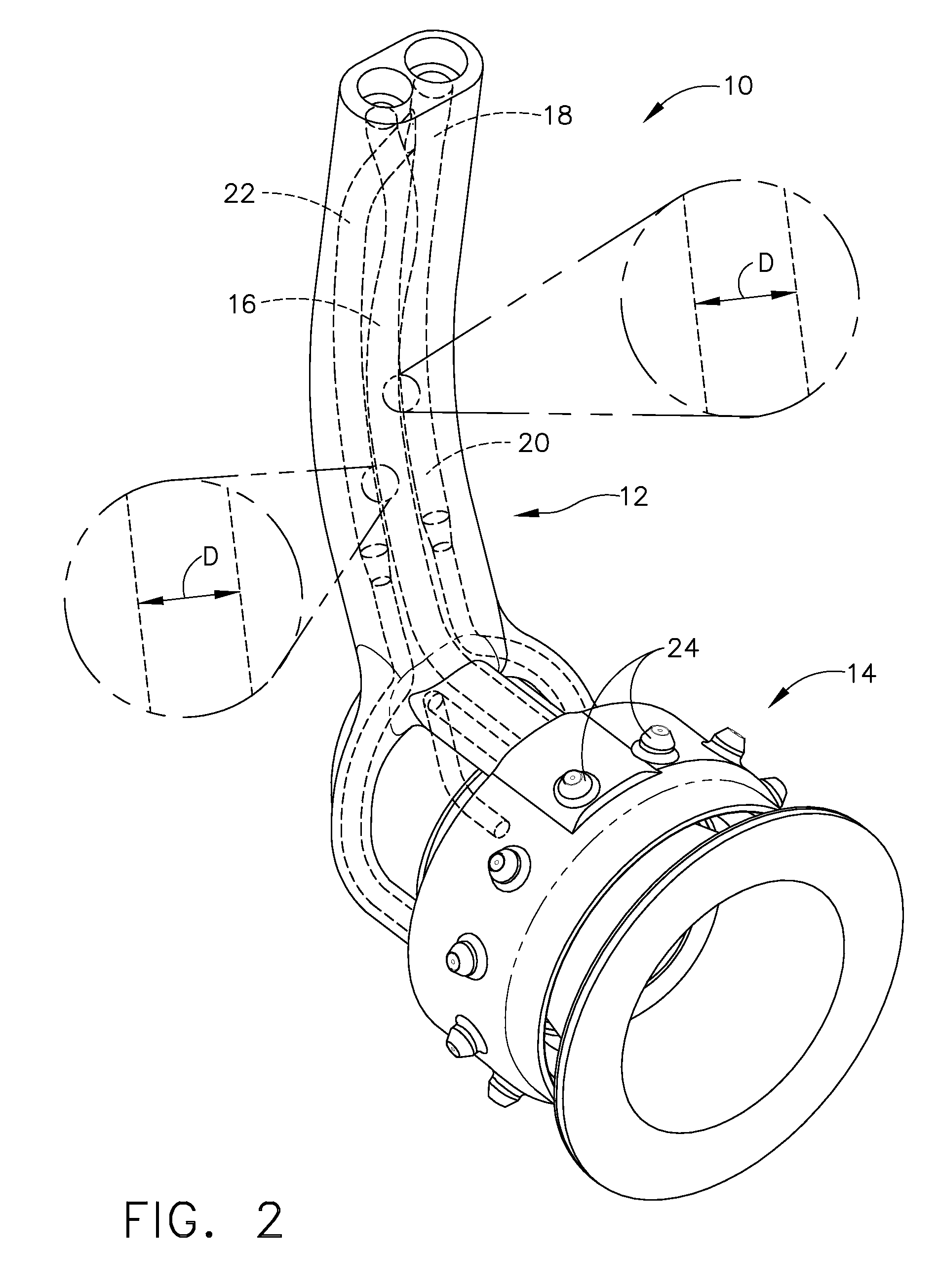Components capable of transporting liquids manufactured using injection molding