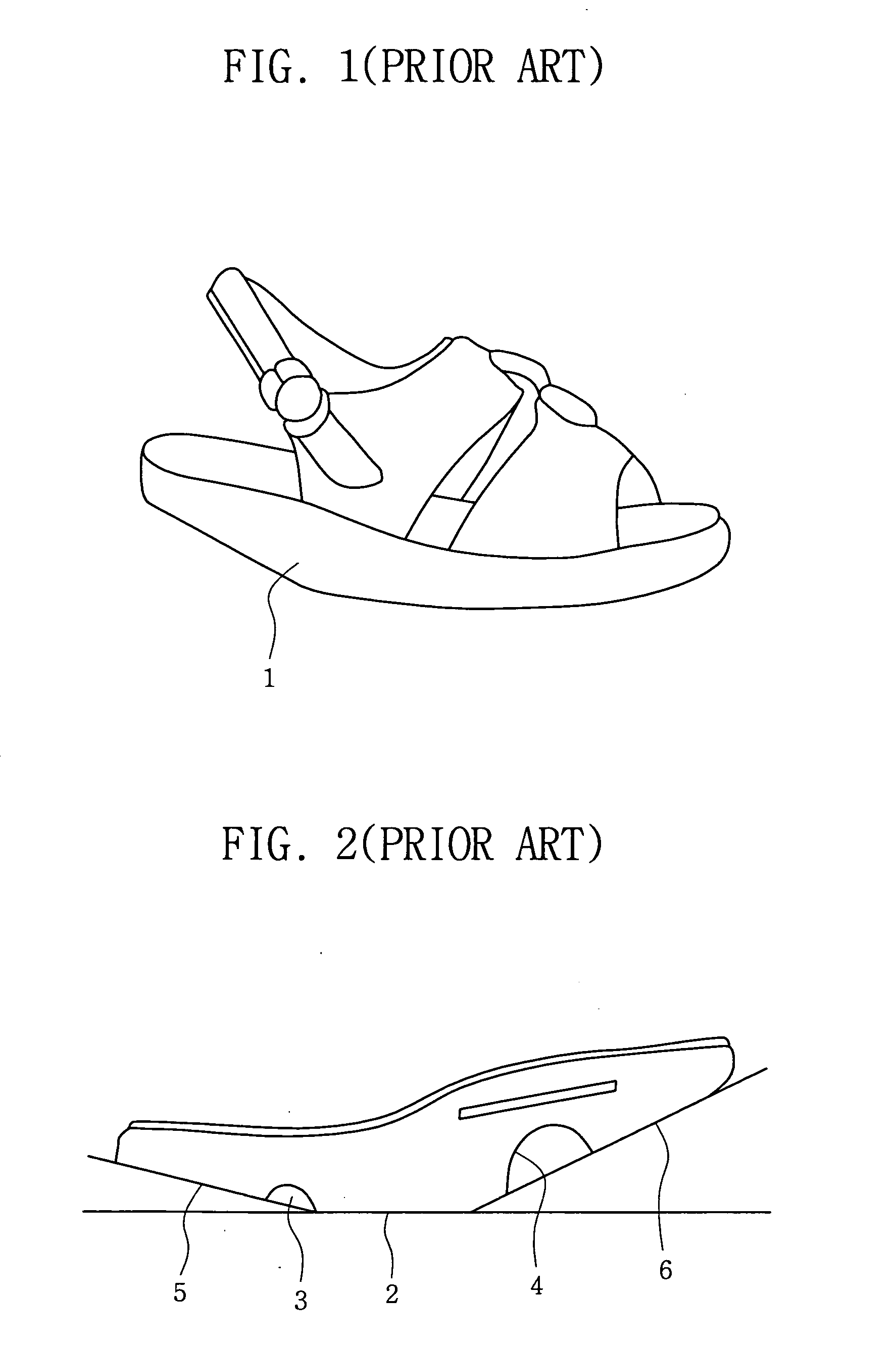 Shoe sole for triple-time stepping