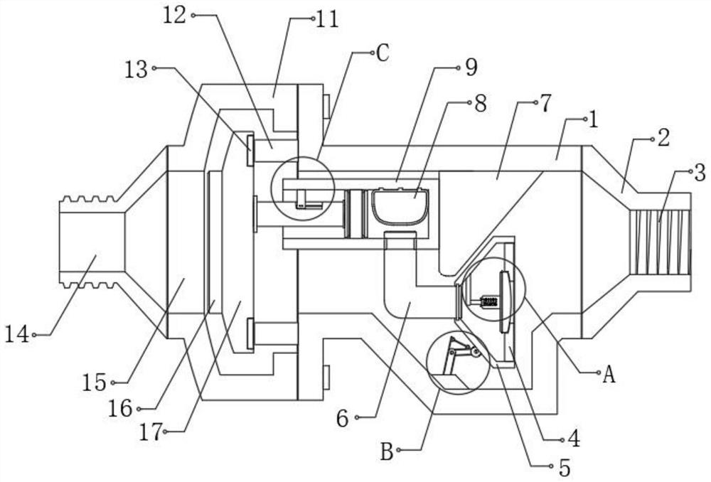 Multifunctional pipeline gas self-closing valve