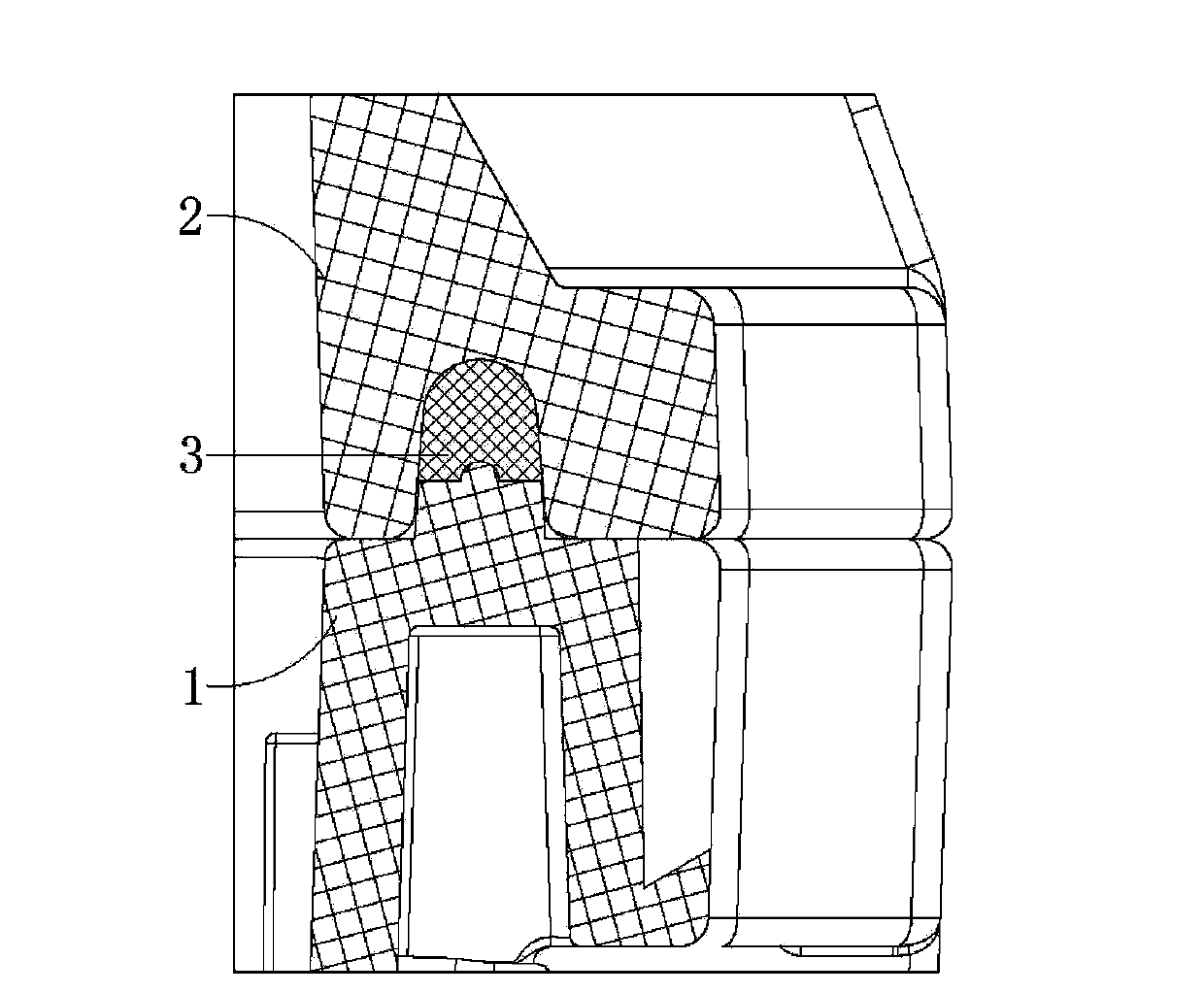Sealing box and box body sealing structure thereof
