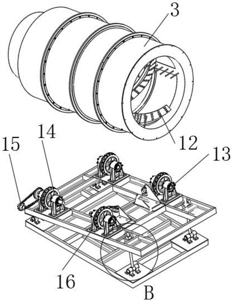 Particle crushing equipment for PE material recycling and processing and its operating method