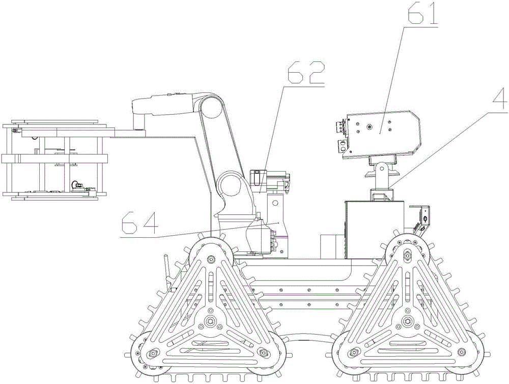Full-automatic branch trimming robot and method