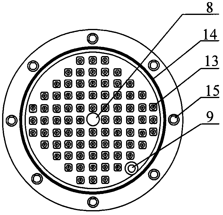 Automatic leaching method for soil column simulation test