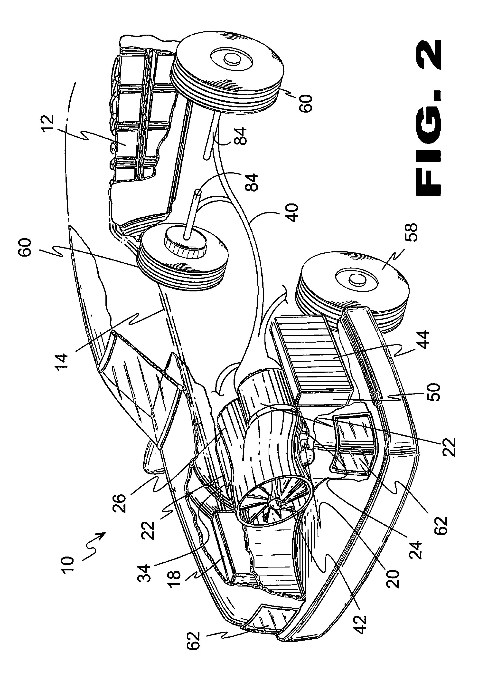 Intermittant electrical charging AC/DC driving system