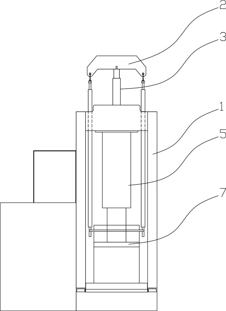 Hydraulic control system and control method of fully automatic hydraulic oil press